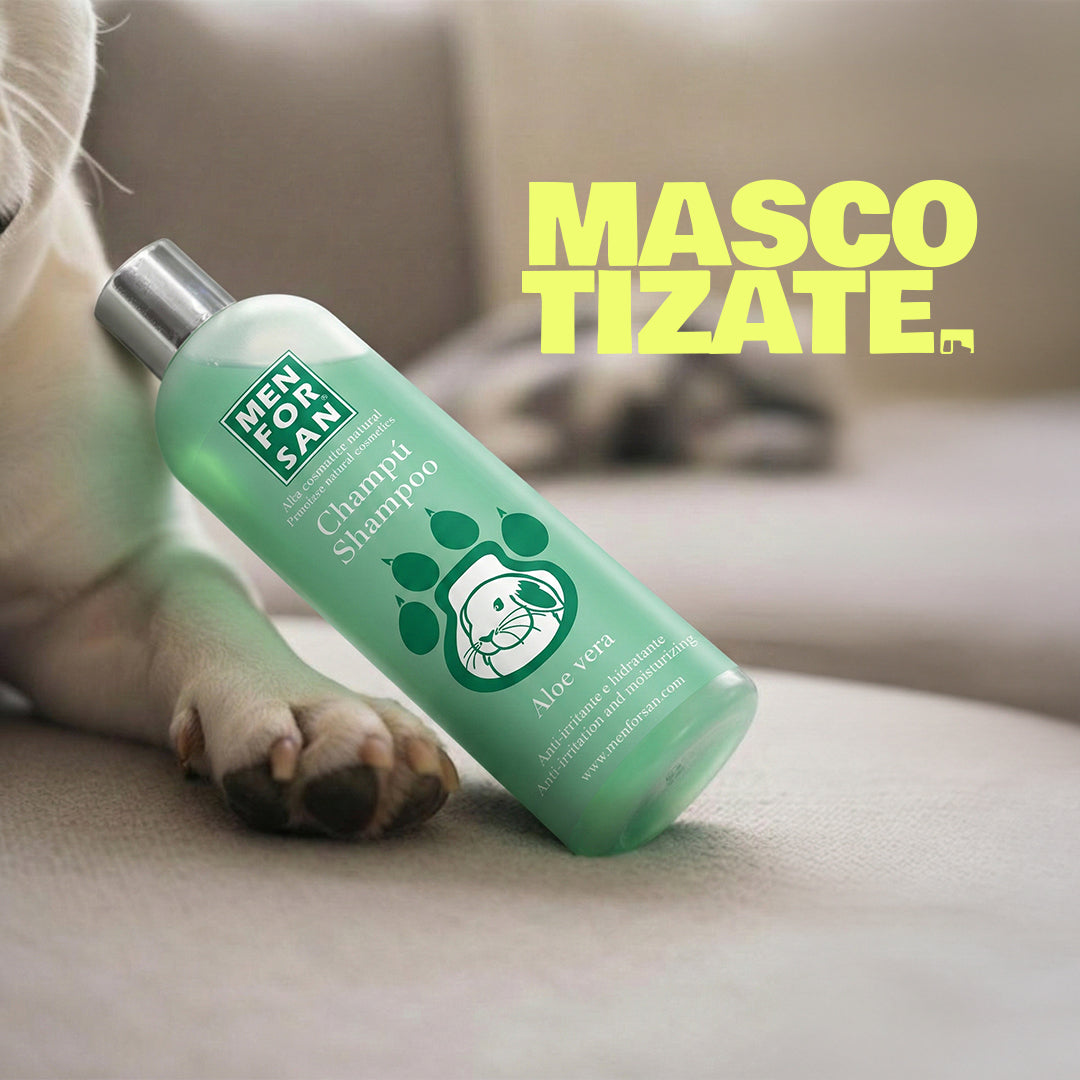 Menforsan Champú Aloe Vera para Perros 300 ml y 1 L