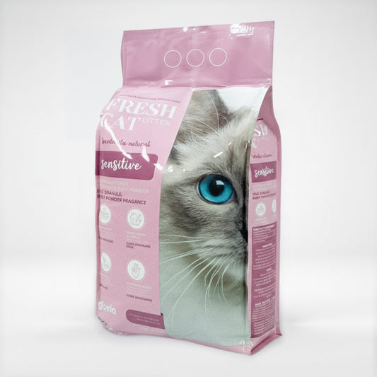 Gloria Arena Aglomerante Bentonita Sensitive para Gatos 10 kg y 15 kg